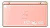 Stamp: I love my Nintendo DS