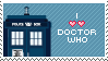 Stamp: I love Doctor Who