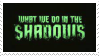 Stamp: What we do in the Shadows